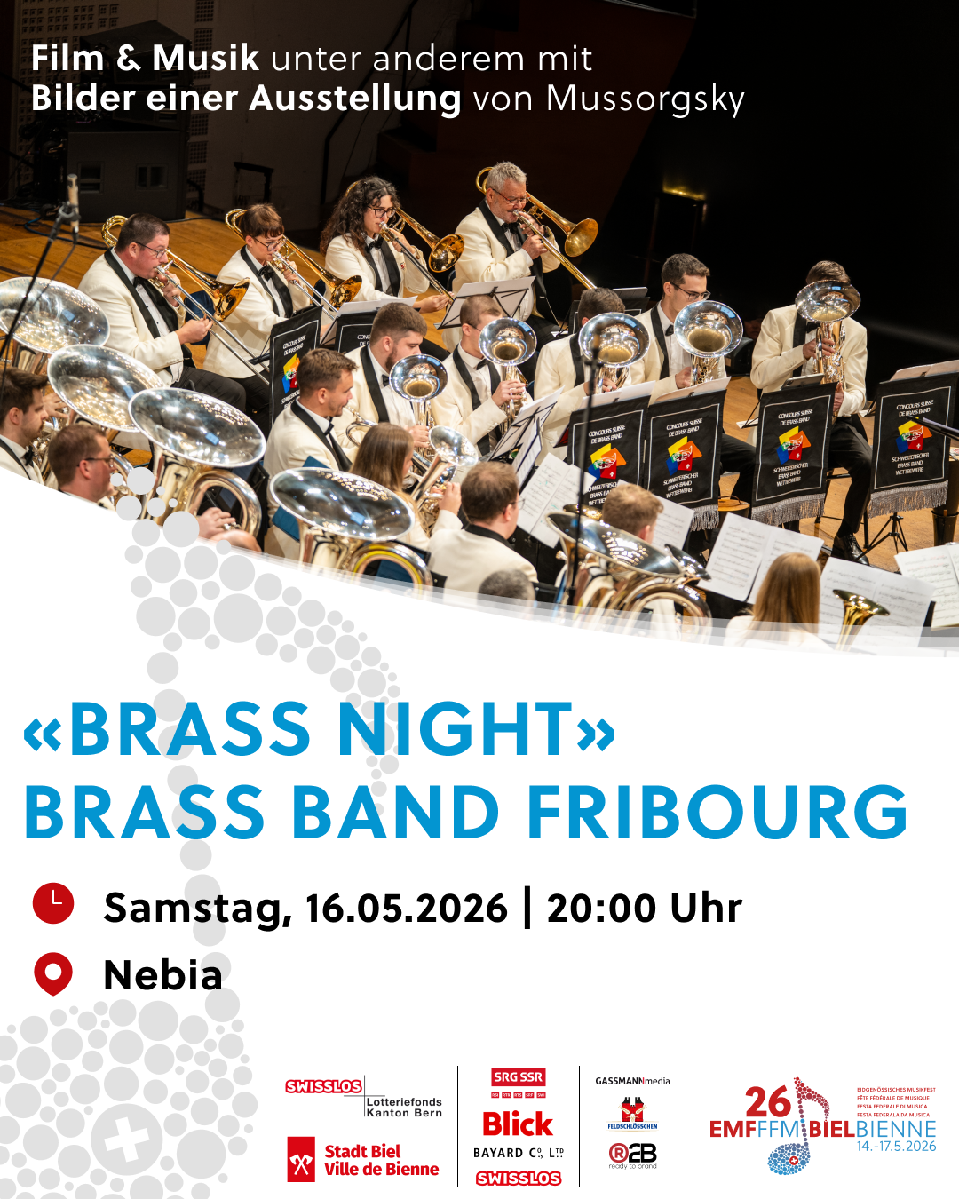 EMF 2026: Galakonzert der Brass Band Fribourg